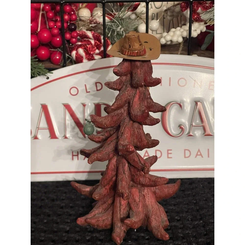 Christmas Trees Of Chili Peppers wearing A Cowboy Hat Southwestern‎ Dillard's